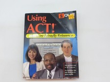 Using ACT The User-Friendly Reference - 2.0 For Windows 1995 QUE computer book