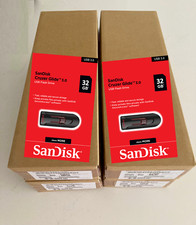 SanDisk Cruzer Glide 3.0 USB 32GB Flash Drive Retail pack 50 UNITS BOX wholesale