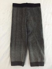 Zara Terez Leggings Sweatpants Frosty Black/Gray Size 0/S NWOT 