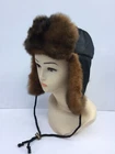 New Zealand Possum Fur & Merino Wool Fabric Trapper Hat