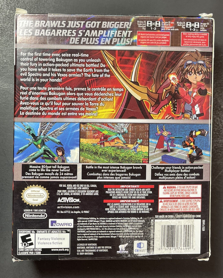 Bakugan Defenders of the Core [ Box Set W/ Bakugan Action Figure