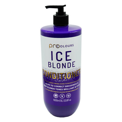 Pro Colours - Ice Blonde - Conditioner 1L - Hält Blondtöne brillant & lebendig