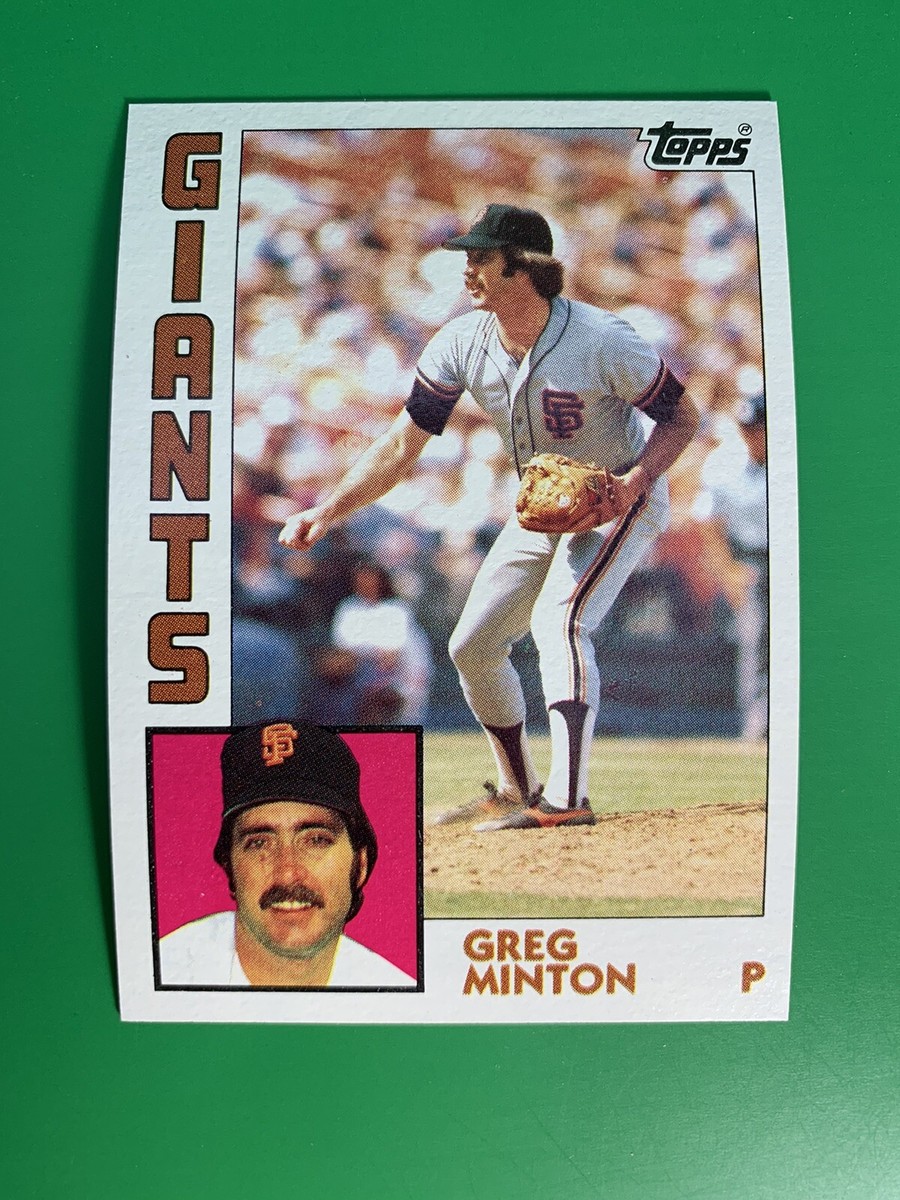 1984 Topps Greg Minton #205 San Francisco Giants | eBay