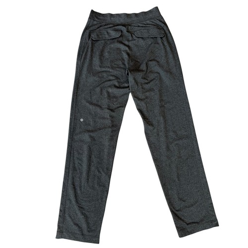Lululemon Kung Fu Pant Sweatpants Tall Size Small Heathered Soot Style M5148T - Picture 4 of 9
