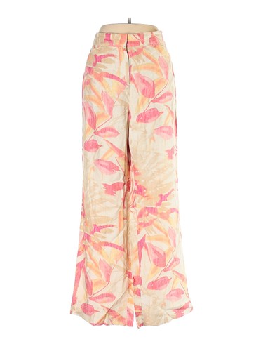 Chico's Women Pink Linen Pants M