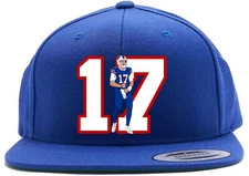 Josh Allen Screaming 17 Logo Snapback Hat