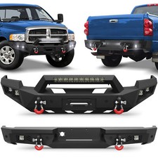 Truck Front Bumperrear Bumper For Dodge Ram 25003500 03-05 With Winch Plate