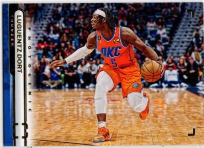 2022-23 Panini Photogenic Basketball Luguentz Dort No. 139 Oklahoma City Thunder