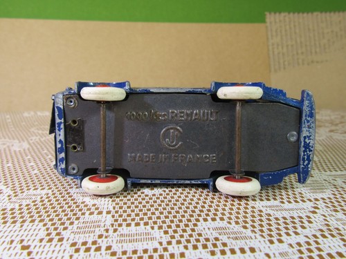 689Y Vintage CIJ 3/63 Frankreich Renault 1000 KG Polizei 1954 Blau 1:45 - Picture 6 of 9
