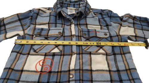 Disney Turning Red Panda Plaid Flannel Shirt for Boys Size 7/8 - Picture 8 of 9