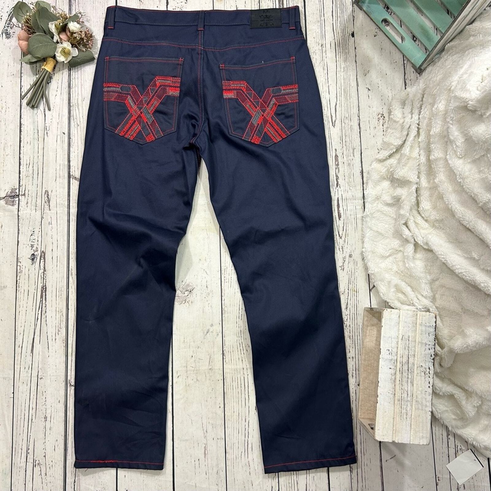 Vintage Y2K King Maker Baggy Skater Hip Hop Jeans Men 38x32