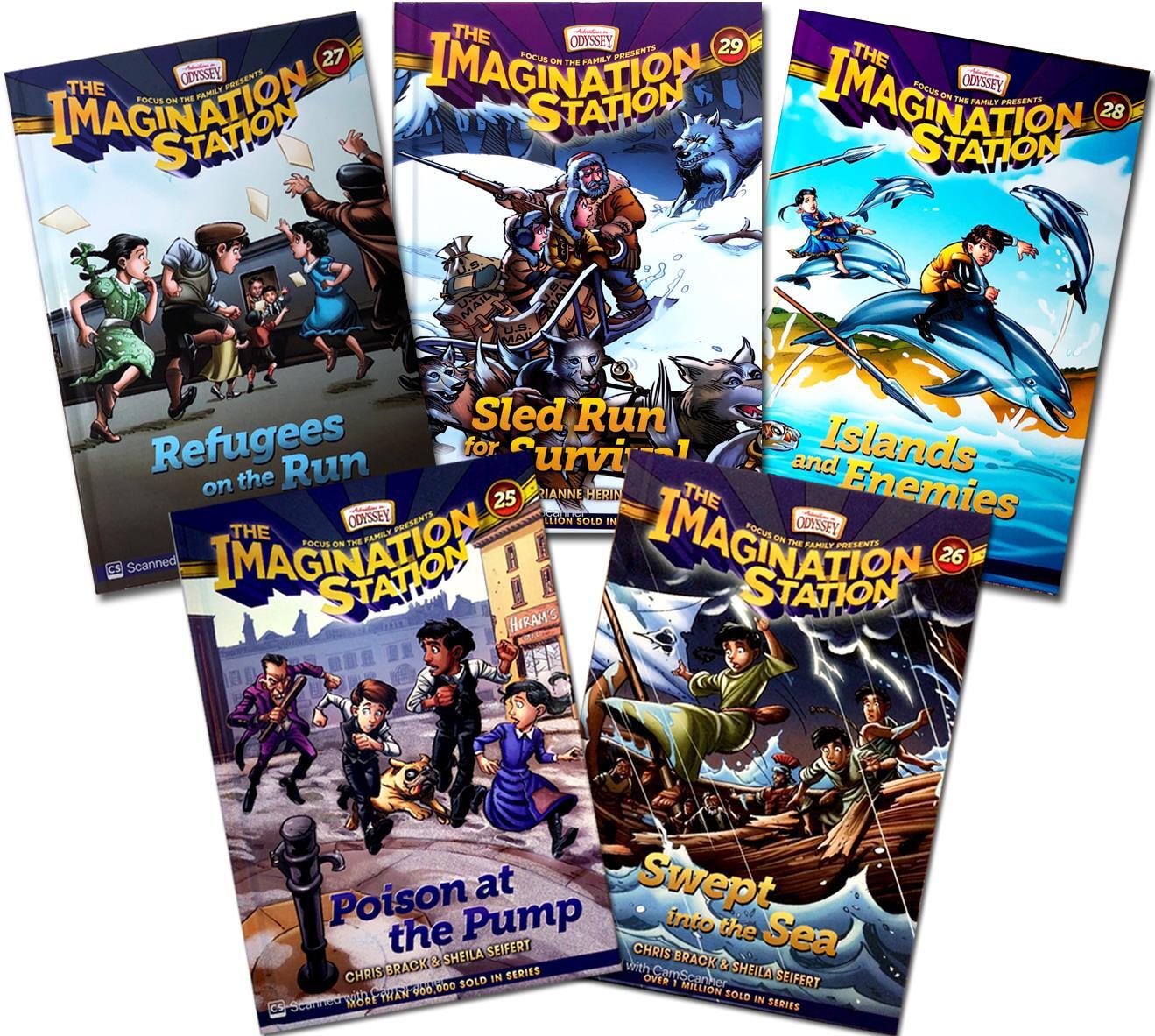 new-5-imagination-station-books-25-26-27-28-29-hardcover-adventures-in