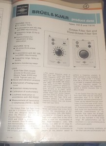 Manuel D'instructions Original Bruel & Kjaer 2618 En Français