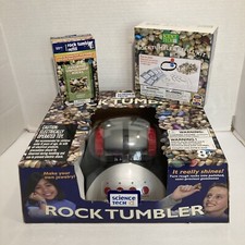 Science Tech Rock Tumbler Includes Two Refill Kits Brand New - Ages 8 
