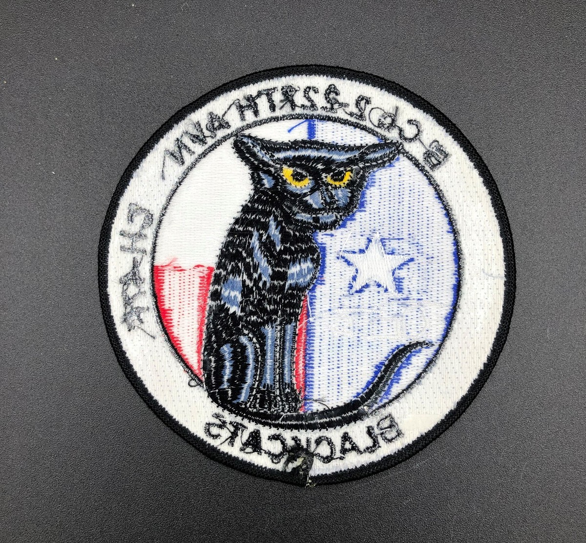 B Co 2-227th AVN CH-47F Black Cats Army Aviation Unit Patch OIF