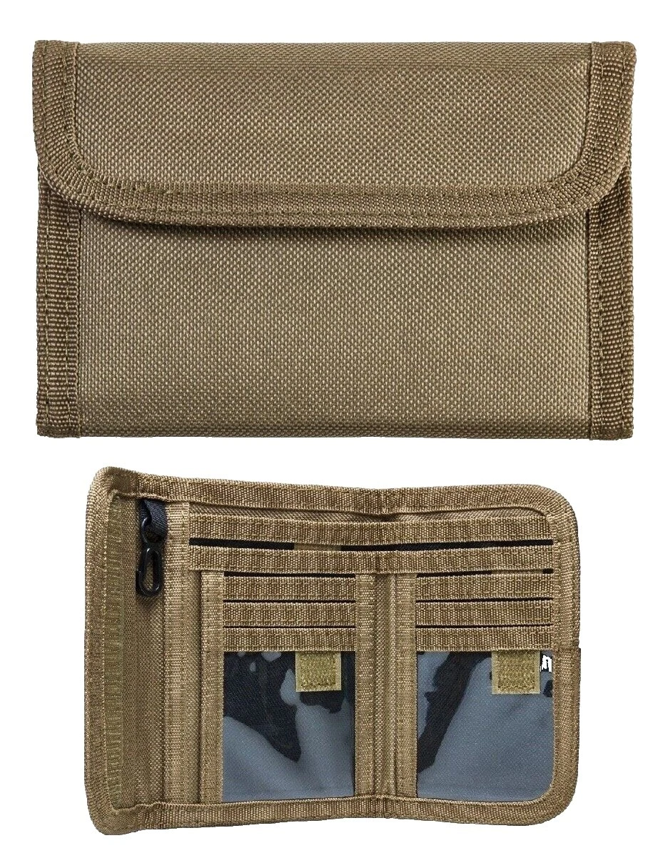 Nylon Army Men's Wallets with Credit Card