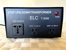 ELC T-5000 5000-Watt Voltage Converter Transformer