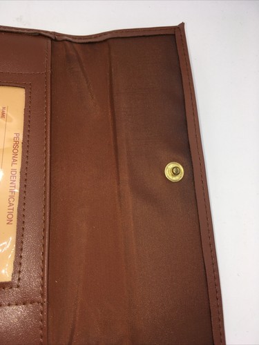 VTG Avon Wallet Secretary checkbook Purse Credit Card 1982 Original Box Unused - Picture 4 of 12