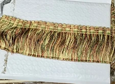 NT8 Upholstery Trim 3"  Upholstery Bullion Fringe Trim Gimp Pillow 18 yds