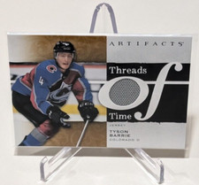 2021-22 Artifacts Threads of Time #TT-TB Tyson Barrie Jersey Colorado Avalanche