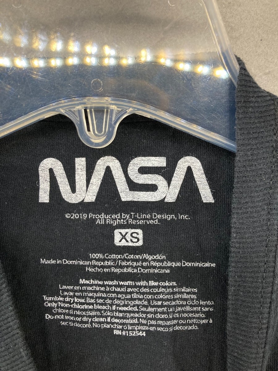 ※ハッピー NASA Womens TShirt XS Black Cropped Space | eBay
