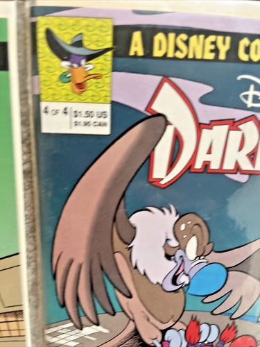 DISNEY'S DARKWING DUCK A DISNEY COMICS LIMITED SERIES 4 MINT & 2 ALADDIN # 7, 10 - Picture 6 of 11