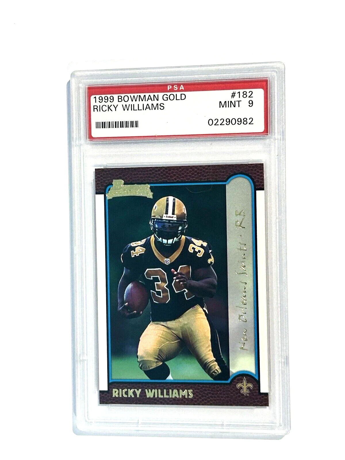 Ricky Williams Bowman Golden Anniversary #182 Base