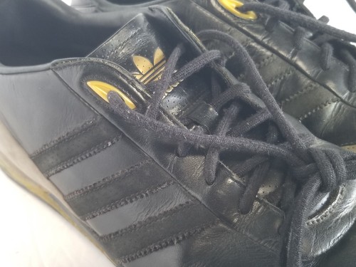 Adidas PORSCHE DESIGN SHOES Mens Size 11 US BLACK Leather Driving 2007 See Pics - Picture 15 of 19
