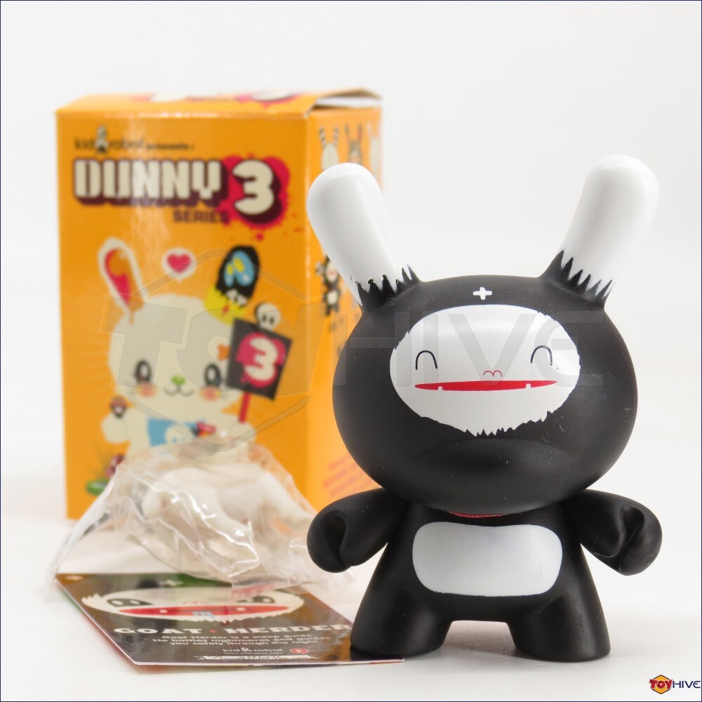Kidrobot Dunny 2006 Series 3 Goat Herder by Friends with You 3
