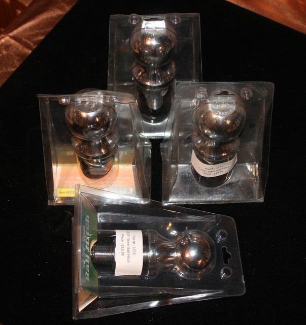 LOT OF ( 4 ) NOS 1 7/8" STEEL HITCH BALLS, HARBOR FREIGHT eBay