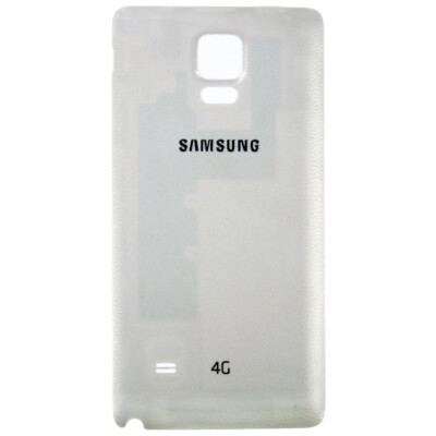 Battery Cover for Samsung Galaxy Note 4 N910F White OEM Rear Back Panel Repair 
