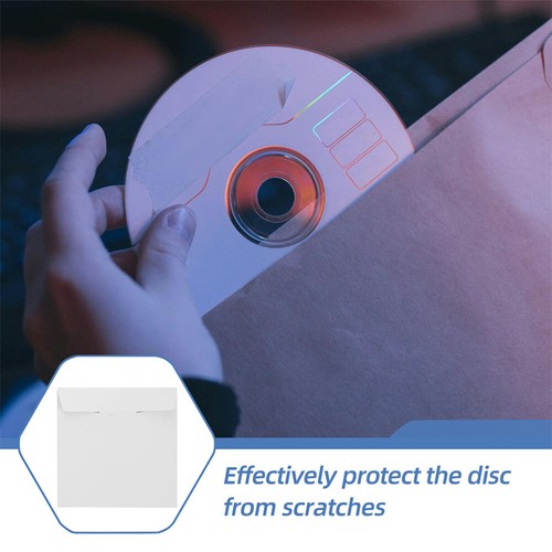 10pcs Cardboard CD/DVD Mailer Envelopes CD Shipping Boxes for Moving Storage - Afbeelding 9 van 12