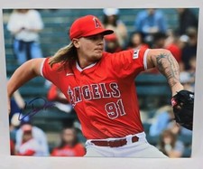 CADEN DANA LOS ANGELES ANGELS TOP PROSPECT SIGNED 8X10 BASEBALL PHOTO COA 
