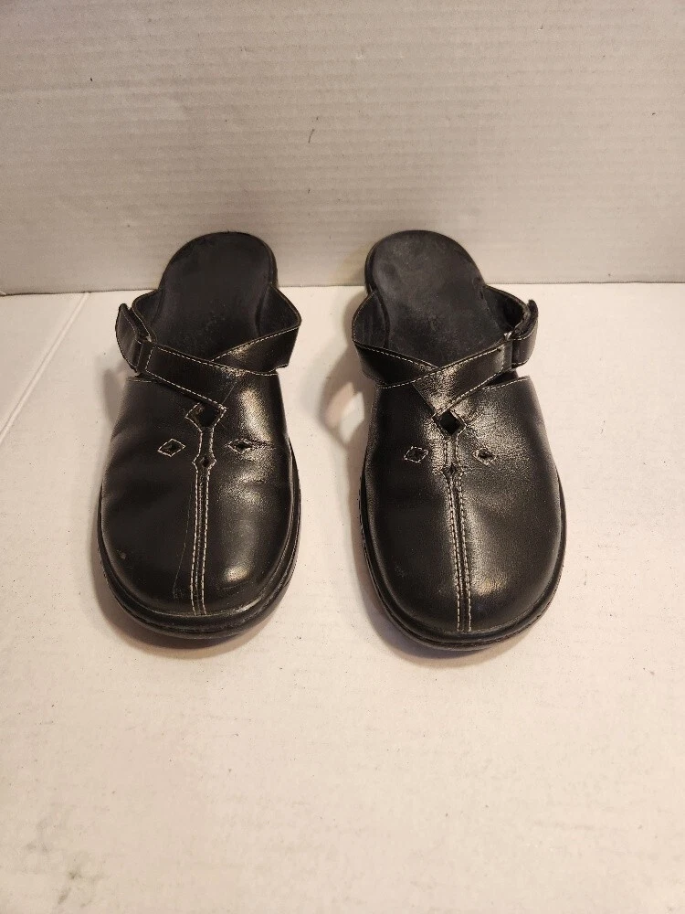 Clarks womens 2024 clogs black