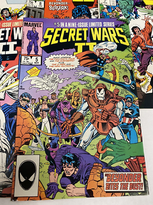 Secret wars #1-9 コンプリートセット アメコミリーフ 31冊