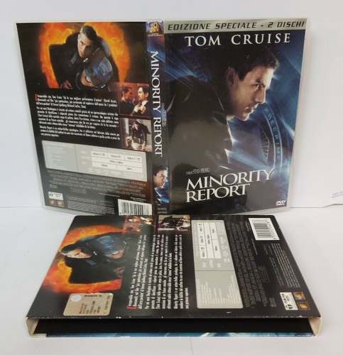 34388 DVD - MINORITY REPORT ( 2 DVD ) - Steven Spielberg - Tom Cruise 2002 - Foto 2 di 4