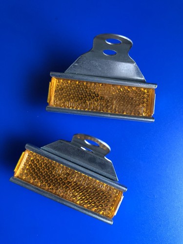 Reflector de Pedal de Bicicleta Schwinn Cibie BS 6102/2 TPP 20 De Colección Nuevo de Lote Antiguo - Imagen 2 de 4