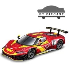 BBURAGO FERRARI RACING 296 GT3 2022 #71 1/43 RED 36313