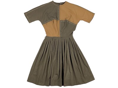 50s pleated dress 50's Pleated Dress // Vintage 1950's Jerry Gilden Black Pleated Full Garden  Party Cocktail Dress S. $70.00 from TheVintageStudio