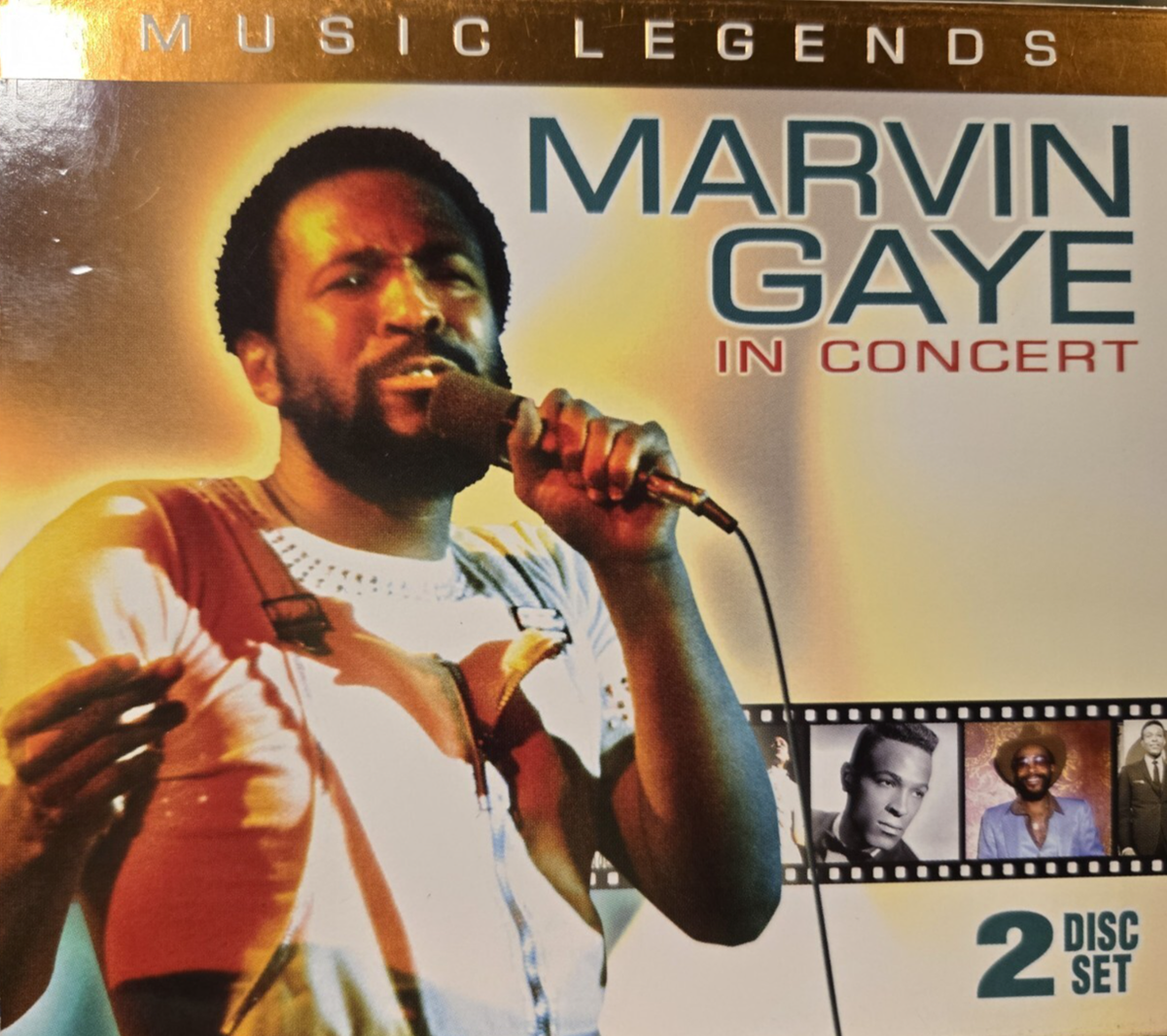 Marvin Gaye : in Concert Music Legends 2 Disc Set - Audio CD