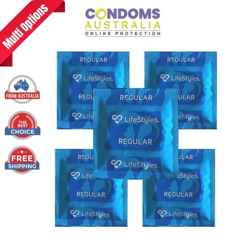 Ansell Lifestyles Regular Condoms Multi Options - FREE SHIPPING - Picture 4 of 8