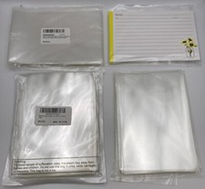 4X6 Inches Recipe Card Protective Covers - Set of 248 20 Recipe Cards
