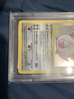 ポケモンカードゲーム Pokemon TCG Base Set 1st Edition Chansey Chansey 3/102 1st edition Shadowless Base Set Holo Pokemon