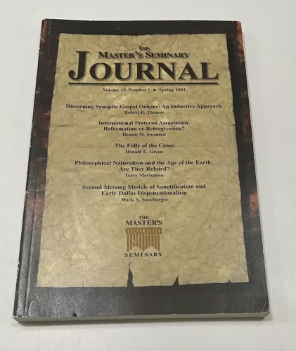 The Master's Seminary Journal, Volume 15,Number 1(Spring 2004)-Dispensationalism