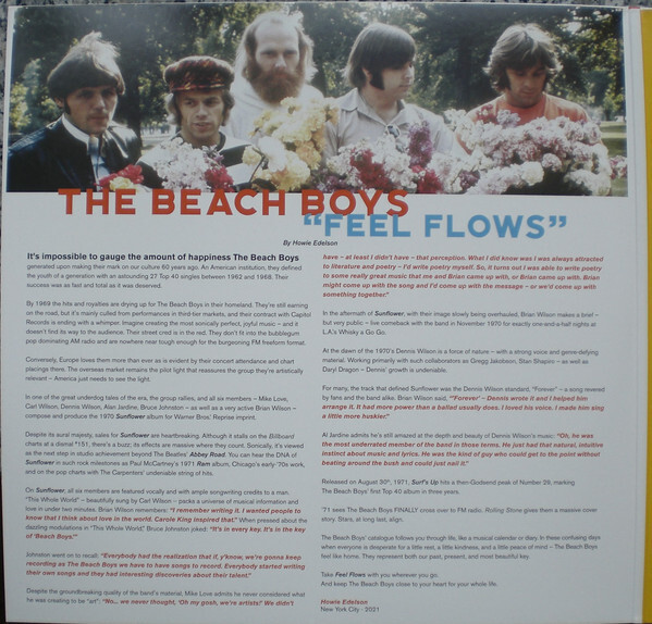 The Beach Boys 「Feel Flows」 The Beach Boys – Feel Flows (The Sunflower & Surf's Up