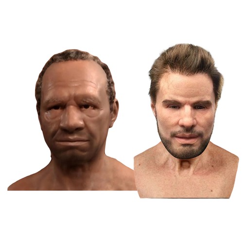 Halloween Realistic Mask Role Play Head Cover Latex Mask Fancy Dress Costume - Picture 1 of 14
