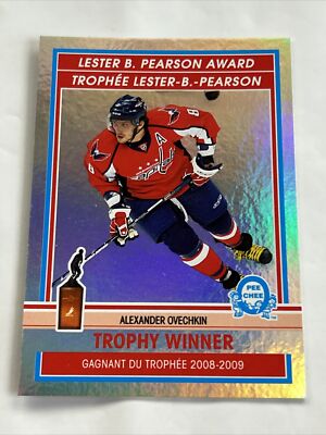 ALEXANDER OVECHKIN ALEX Greatest Goal Scorer Of All Time 2009 TROPHY WINNER #TW3