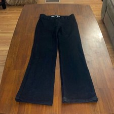 Betabrand ladies Classic Dress Pant Yoga Pant. Size Small Bootcut. Black
