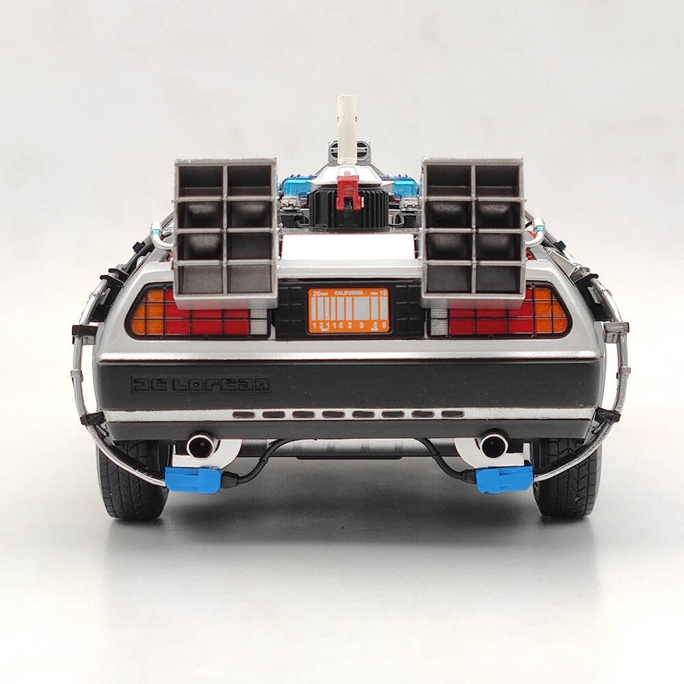 Voiture Miniature 1/18 Hot Wheels Elite Retour Vers Le Futur Delorean - BCJ97, édition Limitée