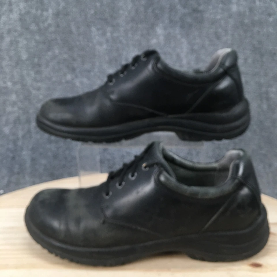 Zapatos Dansko Para Hombres 45 Caminante Oxford Cuero Negro Con Cordones Redondos Antideslizantes Foto 2 de 4